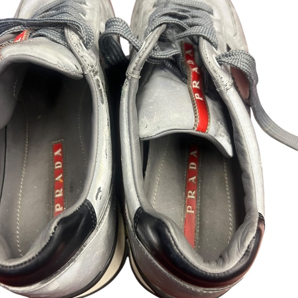 Prada Fully Reflective Sneakers mens 7.5 - Picture 13 of 13